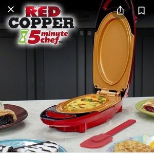Red Copper 5 Minute Chef
